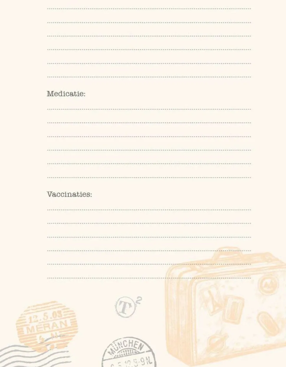 Deltas Mijn reisdagboek
