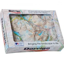 Dorrigo Reliëfkaart Snowdon 1:50.000
