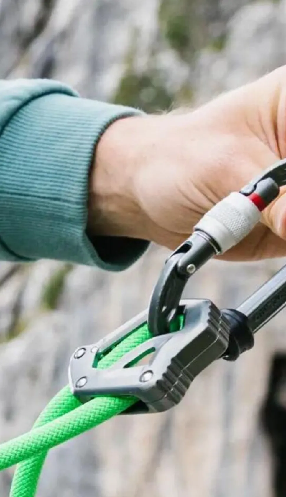 Edelrid Switch Adjust 120 cm neon green