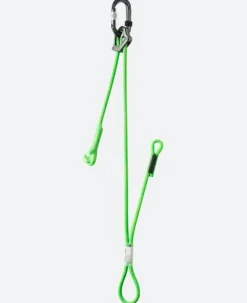 Edelrid Switch Double Adjust 120/45cm, neon green