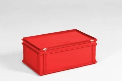 E-line Opbergbak 600x400x235mm 40 liter rood