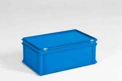 E-line Opbergbak 600x400x235mm 40 liter blauw