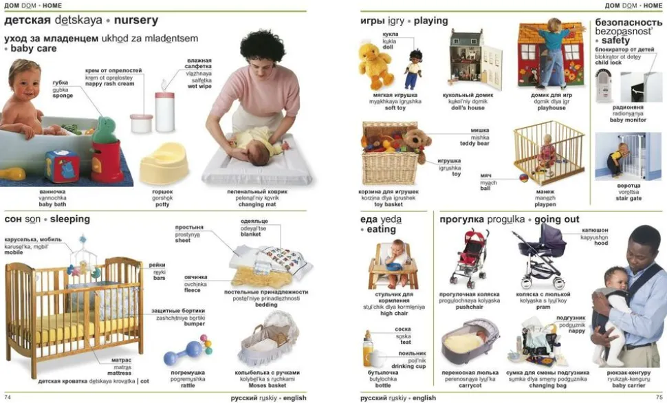 Eyewitness Guides Russian English Visual Bilingual Dictionary