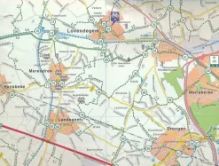 Falk Fietskaart 34 Westhoek