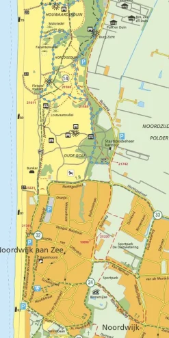 Falk Wandelfietskaart 22 Hollands Duin