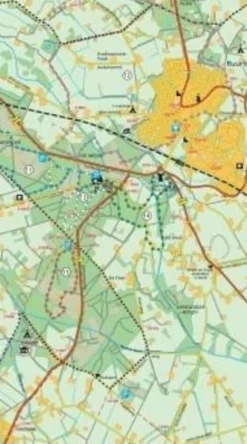 Falk Wandelfietskaart 25 Nationaal Park Utrechtse Heuvelrug