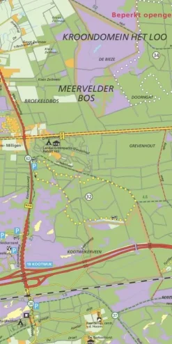Falk Wandelfietskaart 19 Noord-Veluwe