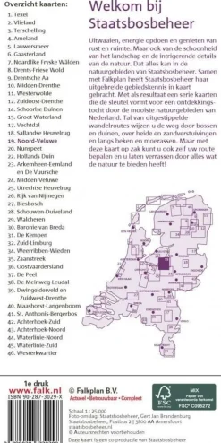 Falk Wandelfietskaart 19 Noord-Veluwe