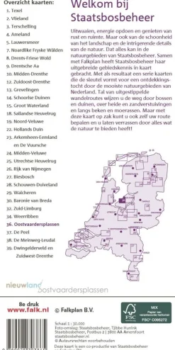 Falk Wandelfietskaart 36 Oostvaardersplassen