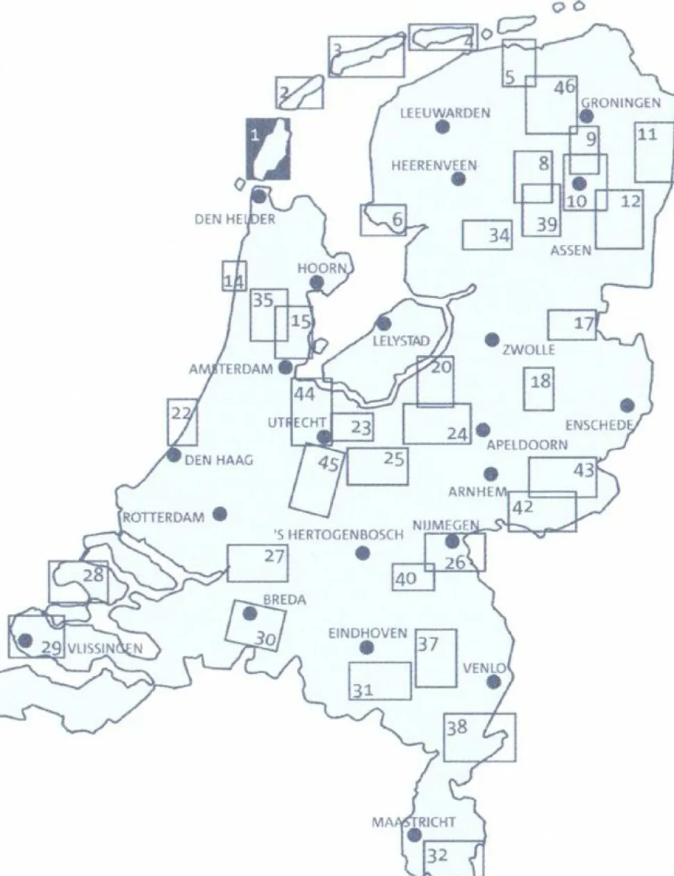 Falk Wandelfietskaart 29 Walcheren