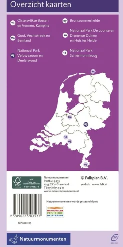 Falk Wandelkaart 05 Nationaal Park Veluwezoom & Deelerwoud