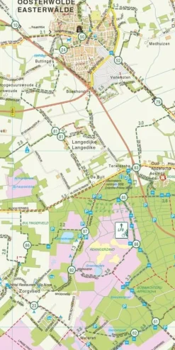 Falkplan Fietskaart 04 Drenthe West