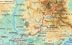 FF Randonnee Wandelgids 653D Montgenèvre - Arles