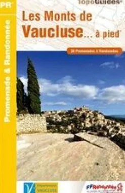 FF Randonnee Wandelgids Les Monts du Vaucluse a pied