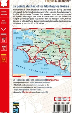 FF randonneee Wandelgids La Côte de Cournouaille - Pointe du Raz