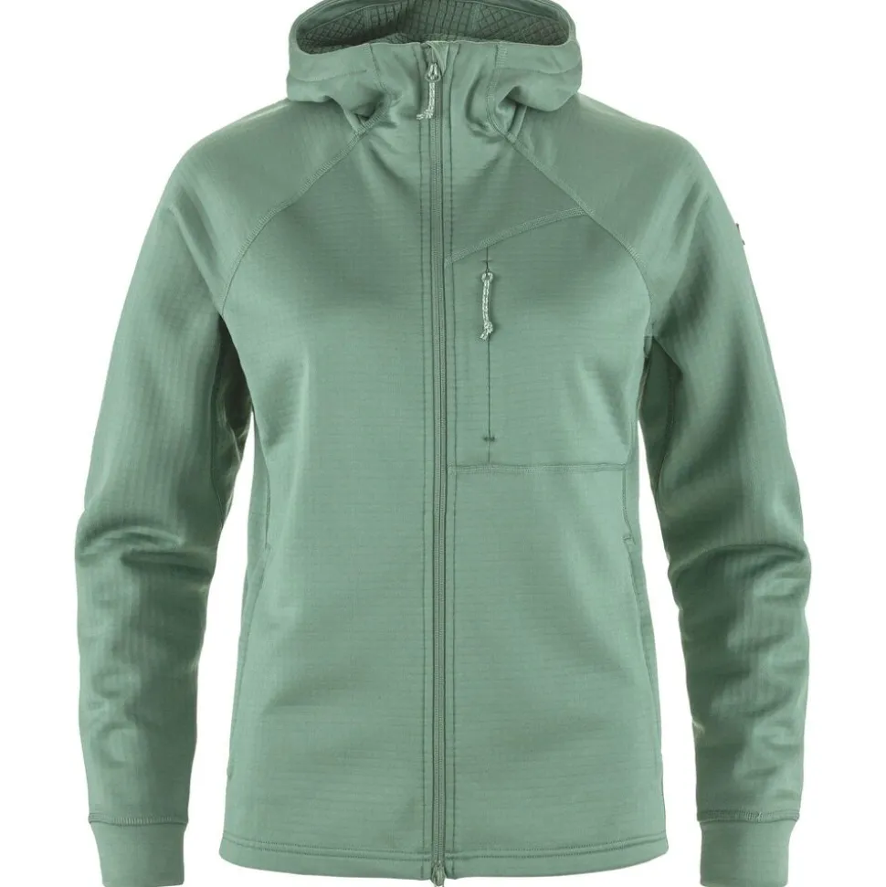 Fjallraven Abisko Grid Fleece Hoodie W