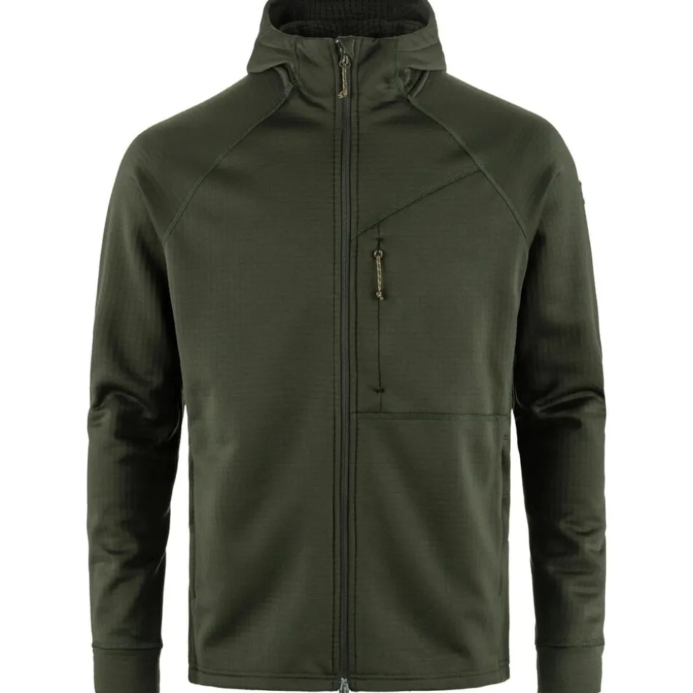 Fjallraven Abisko Grid Fleece Hoodie M