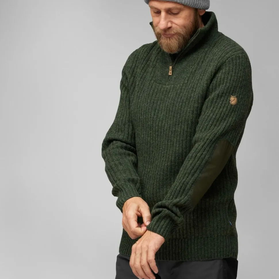 Fjallraven Ovik half zip knit M