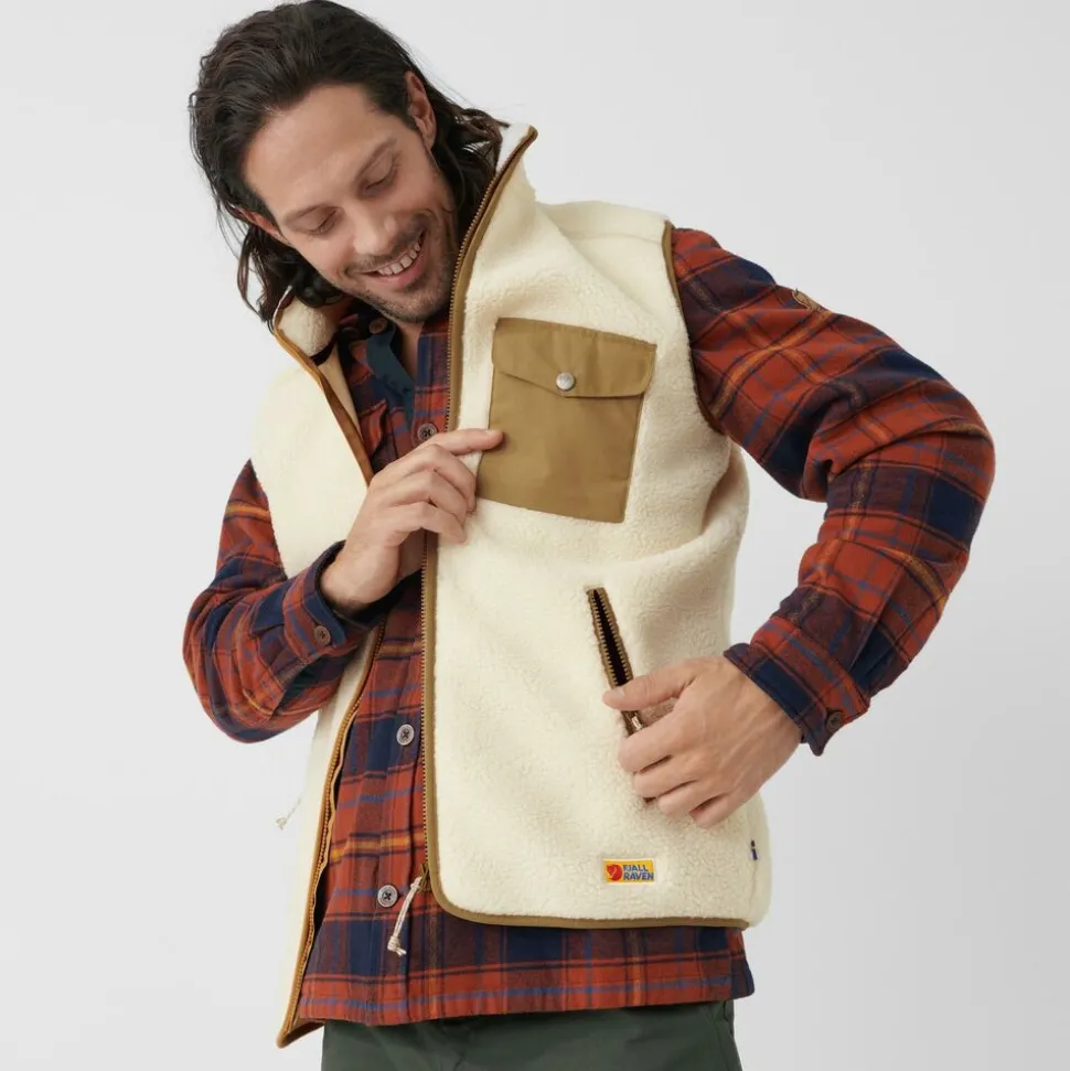 Fjallraven Vardag pile fleece vest M
