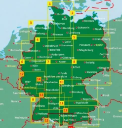 Freytag & Berndt Wegenkaart 03 Ostfriesland - Münsterland