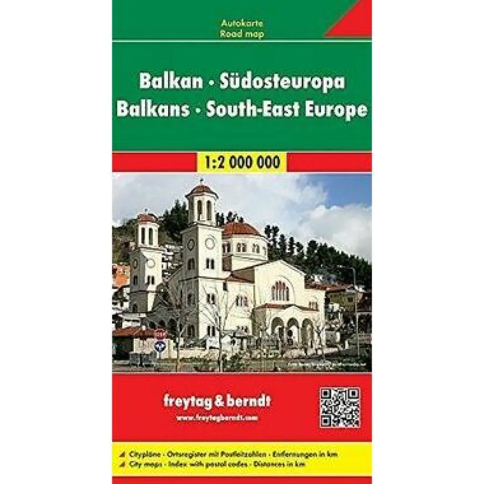 Freytag & Berndt Wegenkaart Balkan