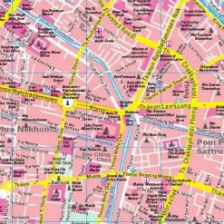 Freytag en Berndt Stadsplattegrond Bangkok