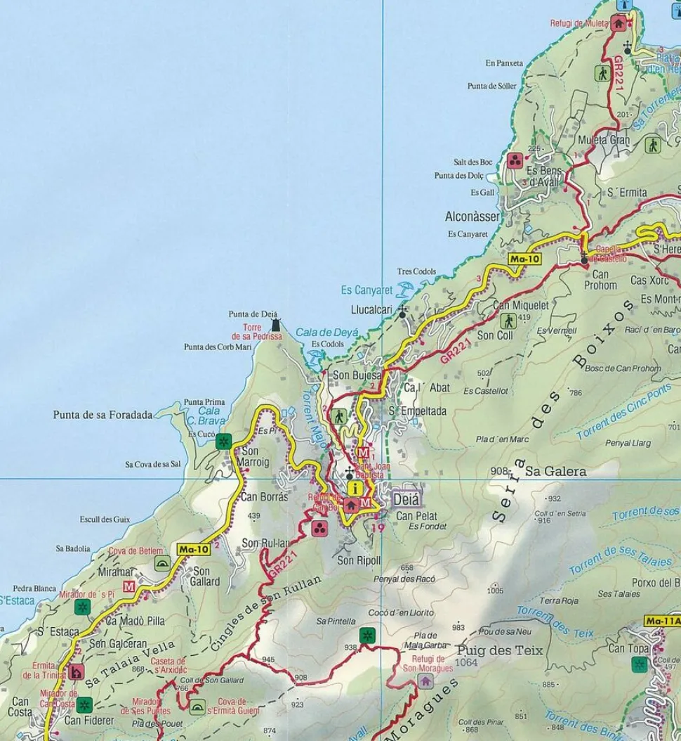 Freytag en Berndt Wandelkaart WKE4 Mallorca