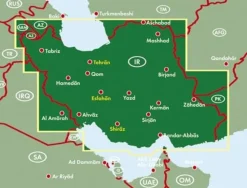 Freytag en Berndt Wegenkaart Iran