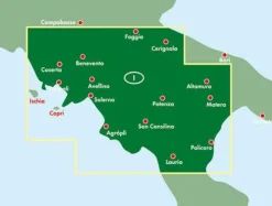 Freytag en Berndt Wegenkaart Campania en Basilicata