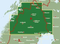 Freytag en Berndt Wegenkaart 6 Zweden Lapland