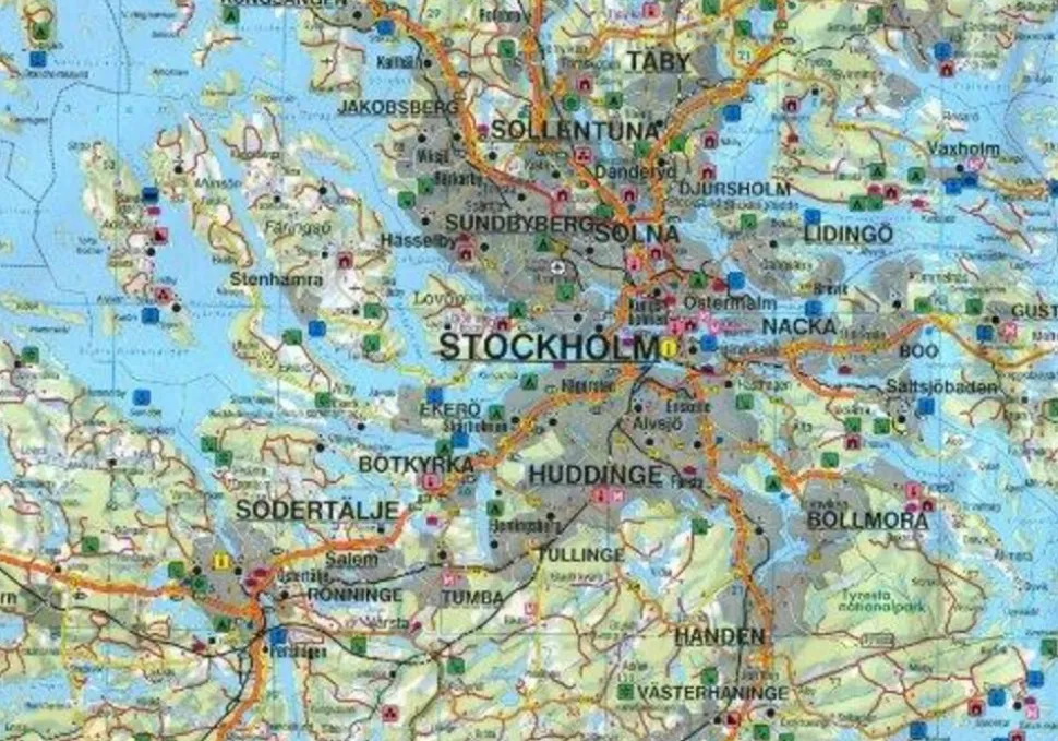 Freytag en Berndt Wegenkaart 6 Zweden Lapland
