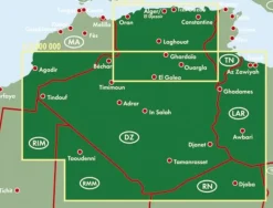 Freytag en Berndt Wegenkaart Algerije
