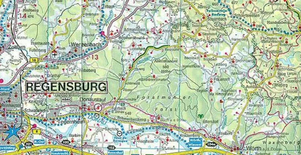 Freytag en Berndt Wegenkaart Bayerischer Wald
