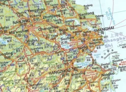 Freytag en Berndt Wegenkaart China en Mongolië