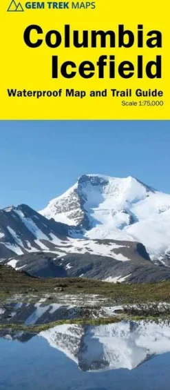 Gem Trek Wegenkaart Columbia Icefield guide & map