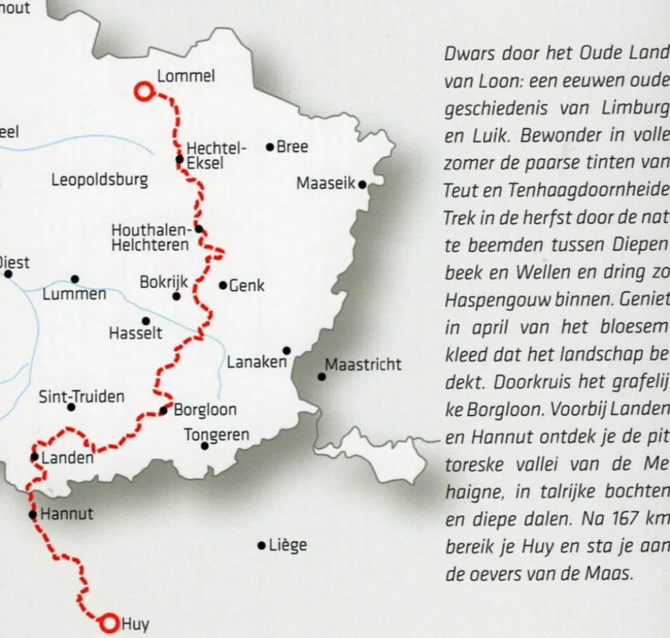 Grote Routepaden Wandelgids GR564 Loonse Route