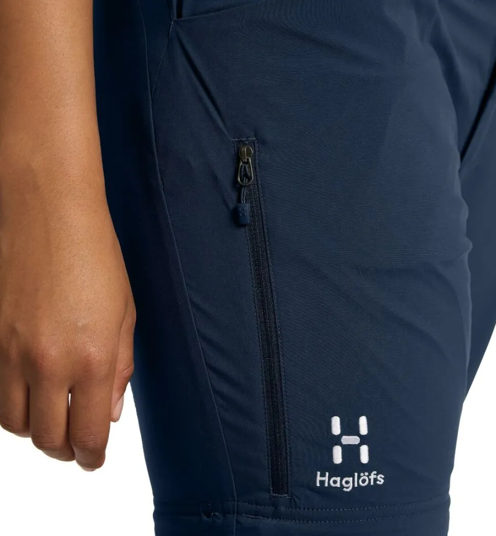 Haglofs Lite standard zip-off pants women