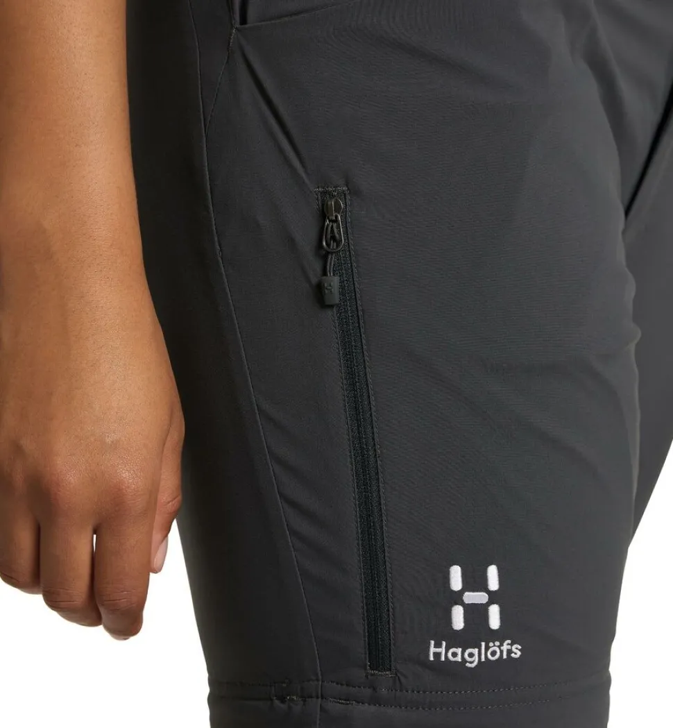 Haglofs Lite standard zip-off pants women