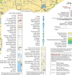 Harvey Maps South West Coast Path 3 Plymouth
