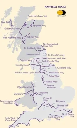 Harvey Maps South West Coast Path 3 Plymouth