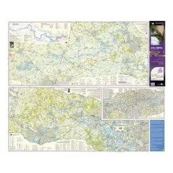 Harvey Maps Wandelkaart XT60 Thames Path