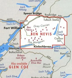 Harvey Maps Wandelkaart XT25 Ben Nevis