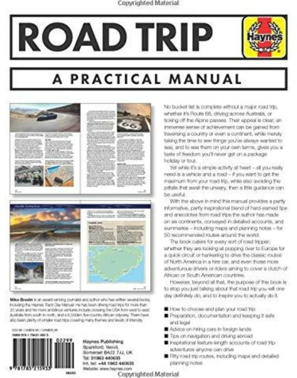 Haynes Road Trip - a practical manual