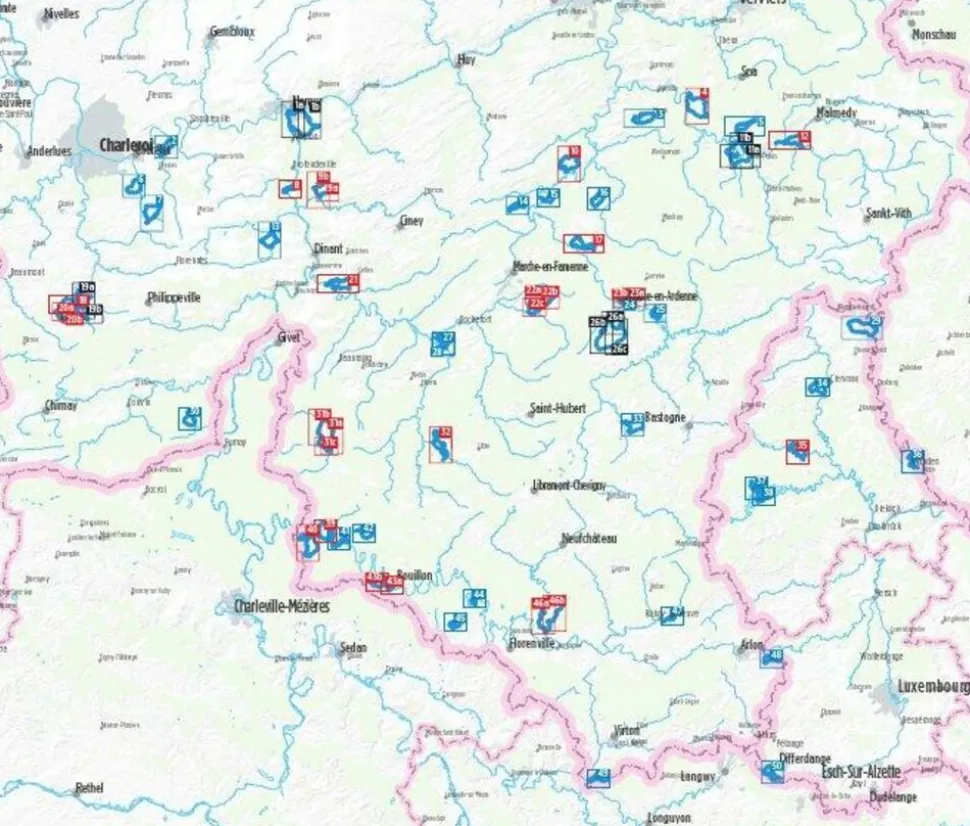Hikeline Wanderführer Ardennen