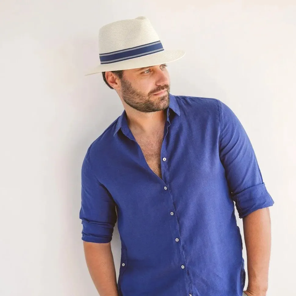 House of Ord Stripe Fedora