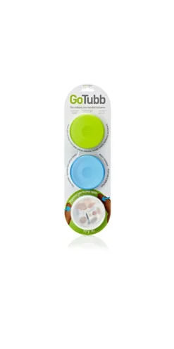 Humangear Go Tubb 3 pack Medium clear/green/blue