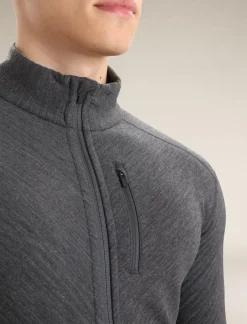 Icebreaker M Descender LS Zip