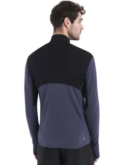 Icebreaker M Merino 200 Realfleece Descender LS Half Zip