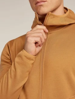Icebreaker M Merino 560 RealFleece Elemental LS Zip Hoodie