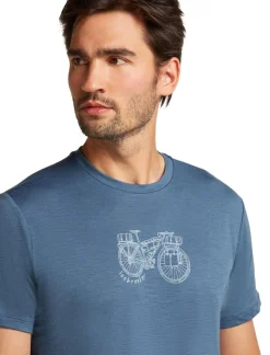Icebreaker M Merino 150 Tech Lite ss Tee Adventure Ride